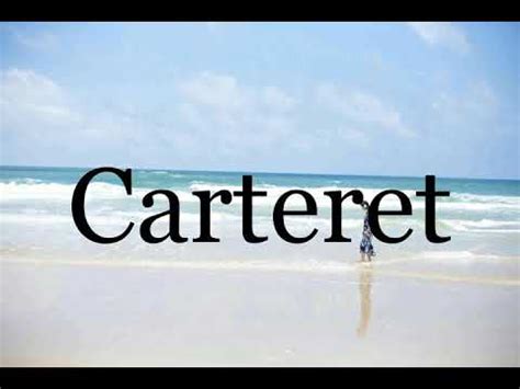 carteret pronunciation